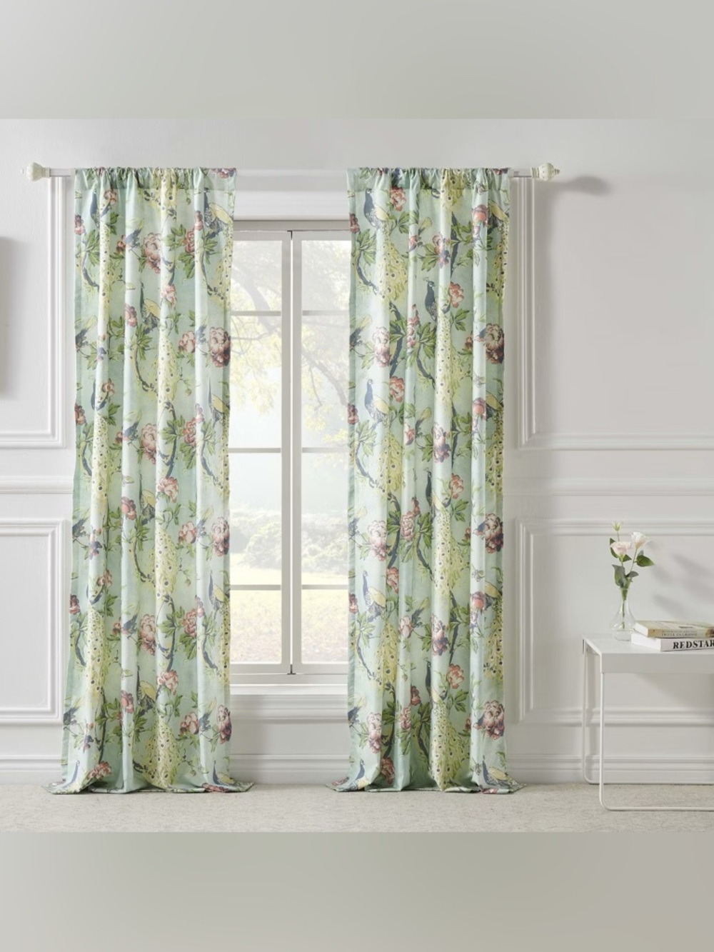 Pavona Enchanted Garden
Curtain with Tie Backs 84" x 42" Greenland Home Fashions